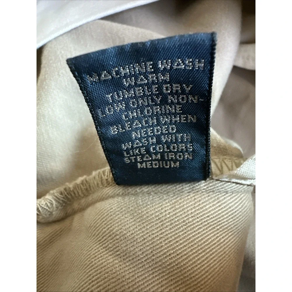 Vintage Polo by Ralph Lauren Andrew Pants Sz 32x30 Dominic Republic Chino Cotton